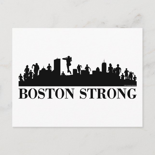 Postal Orgullo Fuerte de Boston (Anverso)