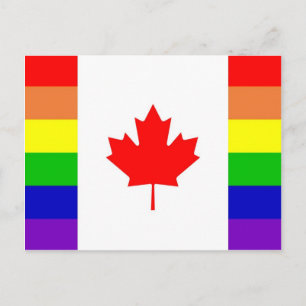 Postal Orgullo gay canadiense