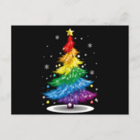 Orgullo gay LGBT Arcoiris Navidad Feliz Navidad