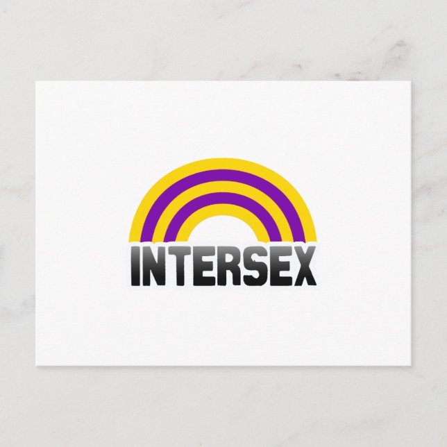 Postal Orgullo Intersex (Anverso)