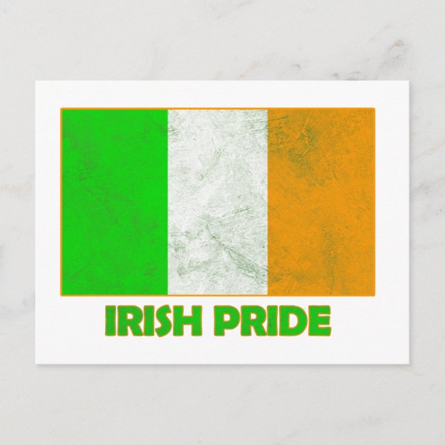 Postal Orgullo irlandés (Anverso)