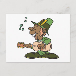 Postal Orgullo irlandés negro