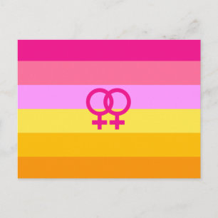 Postal Orgullo Lesbiana Amanecer WLW