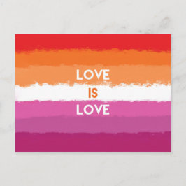 Postal Orgullo lesbiano LGBTQ