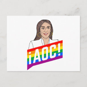 Postal Orgullo LGBT de AOC