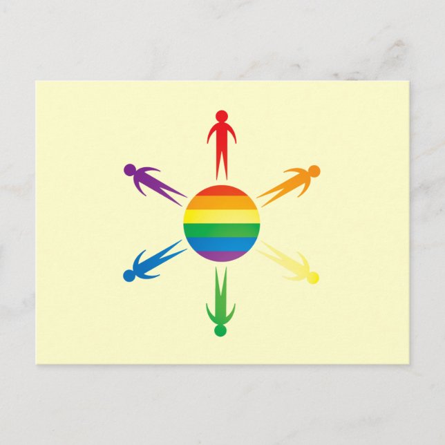 Postal Orgullo Mundial (Anverso)