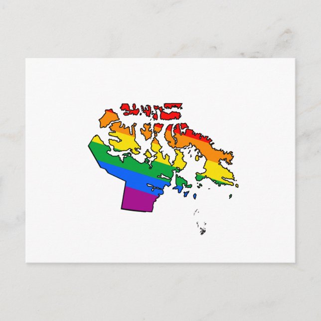 POSTAL ORGULLO NUNUVUT (Anverso)