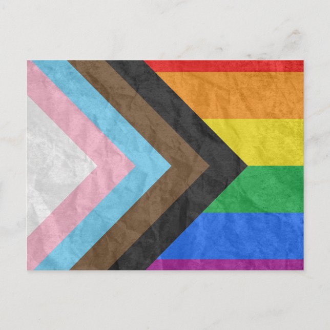 Postal Orgullo Progresista LGBTQ+ (Anverso)
