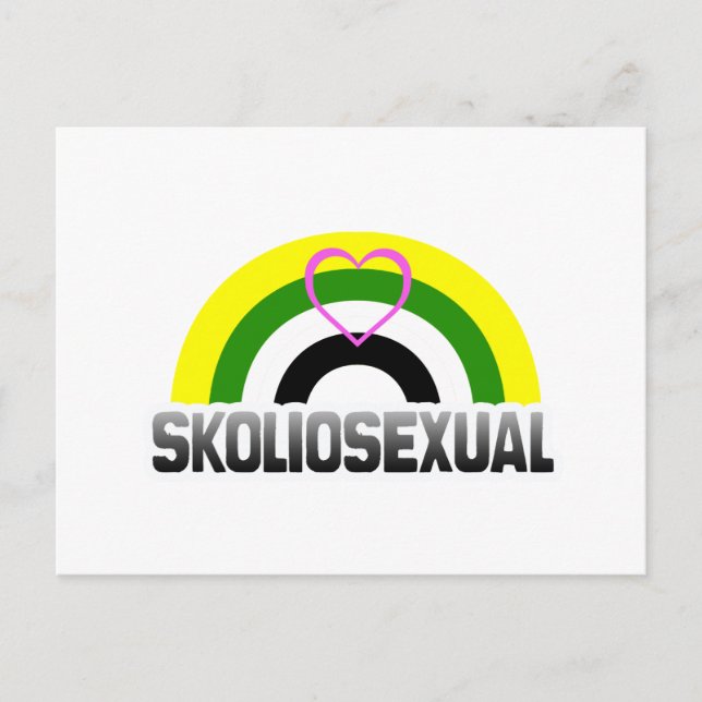 Postal Orgullo skoliosexual (Anverso)