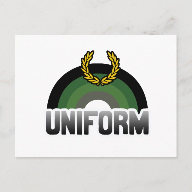 Postal Orgullo Uniforme (Anverso)