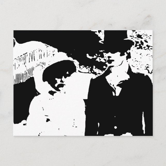 Postal Orgullo y prejuicio (Anverso)