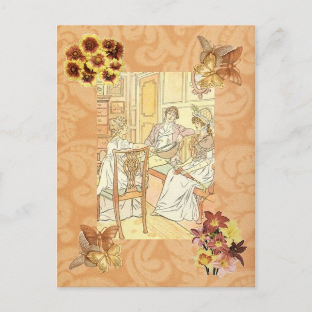 Postal Orgullo y prejuicio (Anverso)