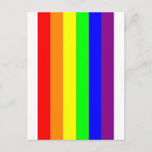 Postal Orgulloso Bella Artes arcoiris Poster