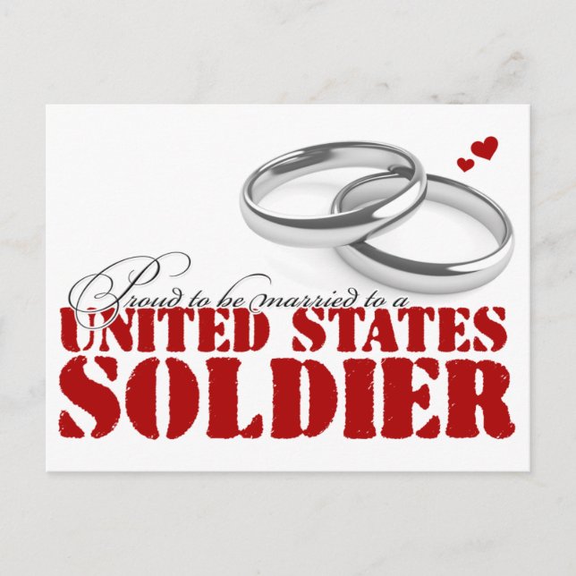 Postal Orgulloso de estar casado (Anverso)