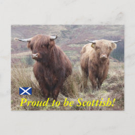 Postal ¡Orgulloso de ser escocés!
