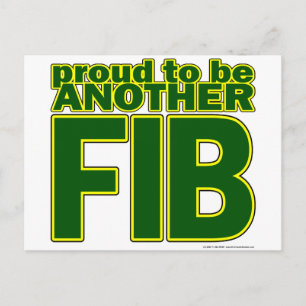 Postal Orgulloso de ser otro FIB