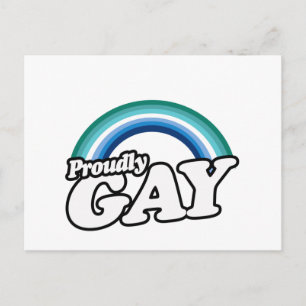 Postal Orgulloso Hombre Gay