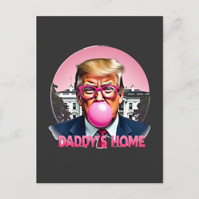 Postal Orgulloso Maga Trump Ganó Vance Elección 2024  (Anverso)