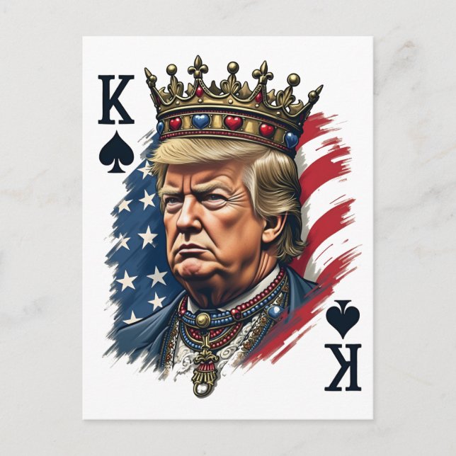 Postal Orgulloso Maga Trump vance la inauguración de la p (Anverso)