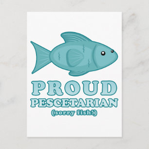 Postal Orgulloso pescetario