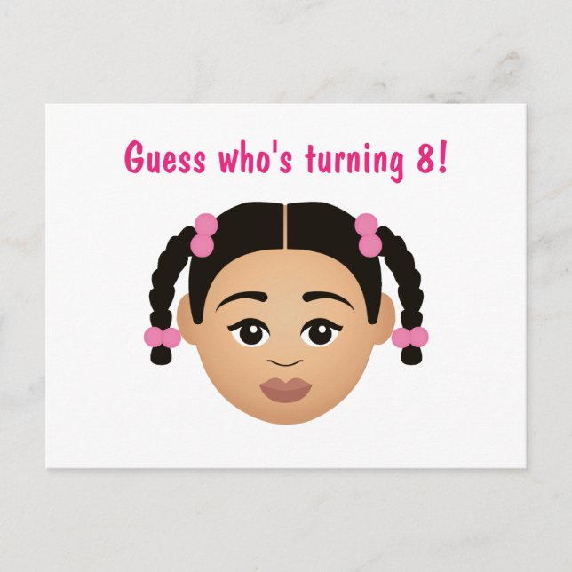 Postal #OrgullosoDeSerNatural Cumpleaños-EligeMiC cutis (Anverso)