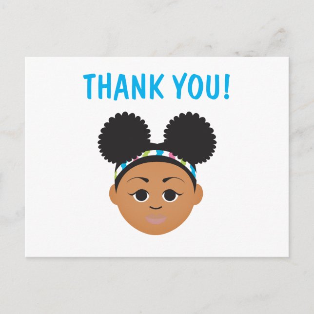 Postal #OrgullosoDeSerNatural Cumpleaños Gracias (Anverso)