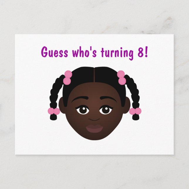 Postal #OrgullosoDeSerNaturalMe Elige-Mi-Complejo Cumplea (Anverso)