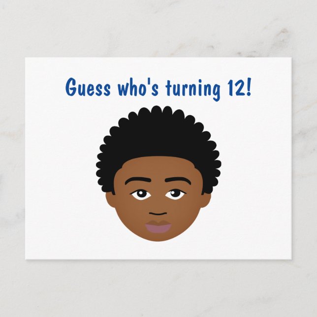 Postal #OrgullosoDeSerNaturalMe Elige-Mi-Complejo Cumplea (Anverso)