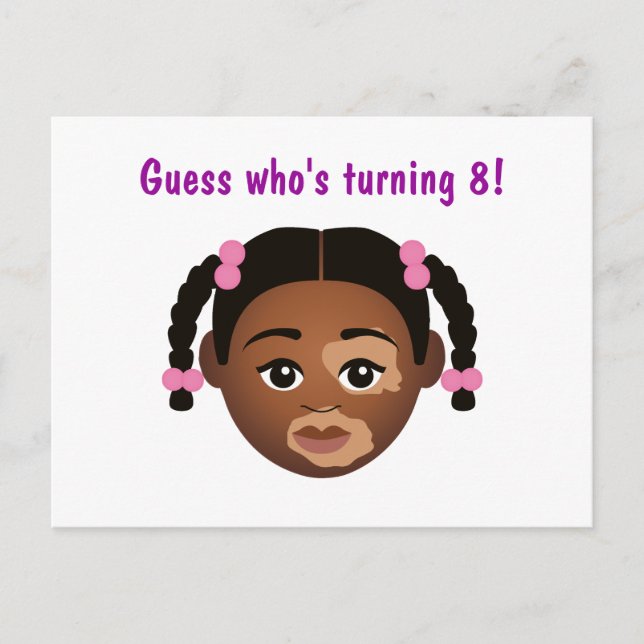 Postal #OrgullosoDeSerNaturalMe Elige-Mi-Tono Cumpleaños (Anverso)