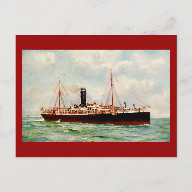 POSTAL ORIENT-PACIFIC LINE R.M.S. "ORONTES" 1905 (Anverso)