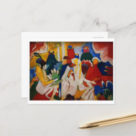 Postal Oriental por Wassily Kandinsky