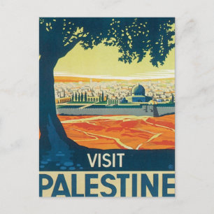 Postal Oriente Medio de Palestina Vintage