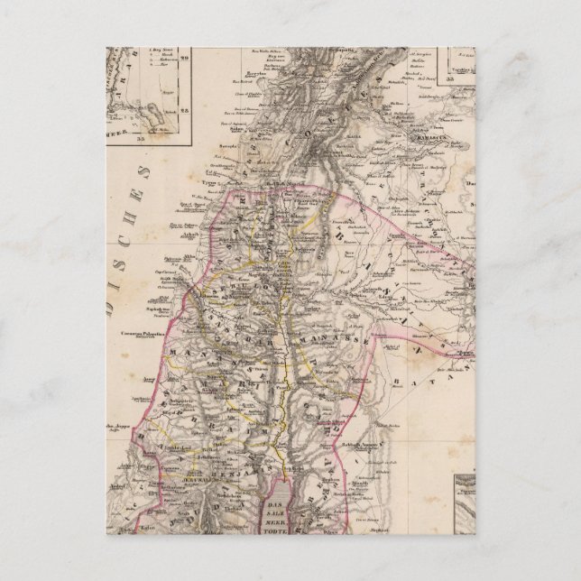 Postal Oriente Medio, Palestina (Anverso)