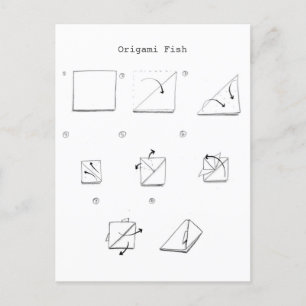 Postal Origami Fish