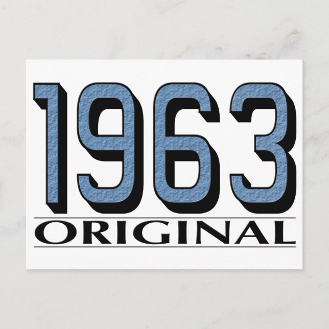 Postal Original 1963 (Anverso)