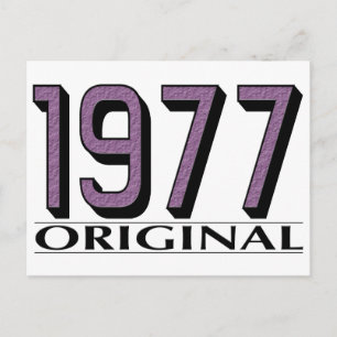 Postal Original 1977