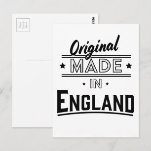 Postal Original hecho en Inglaterra