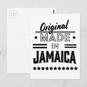 Postal Original hecho en Jamaica
