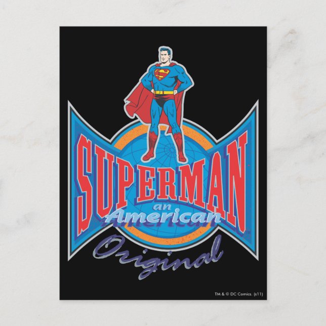Postal Original superamericano (Anverso)