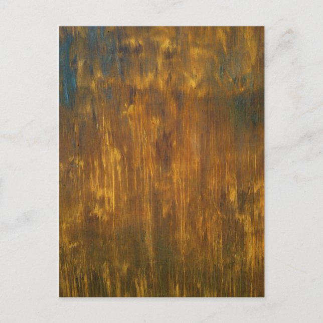 Postal original texturizada moho de la pintura (Anverso)