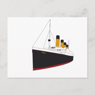 Postal original titánico