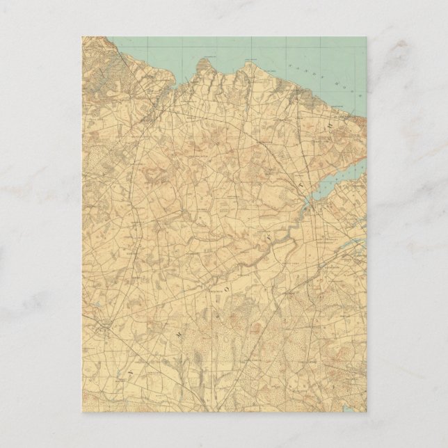 Postal Orilla de Monmouth, New Jersey (Anverso)