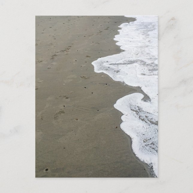 Postal orilla de nieve (Anverso)