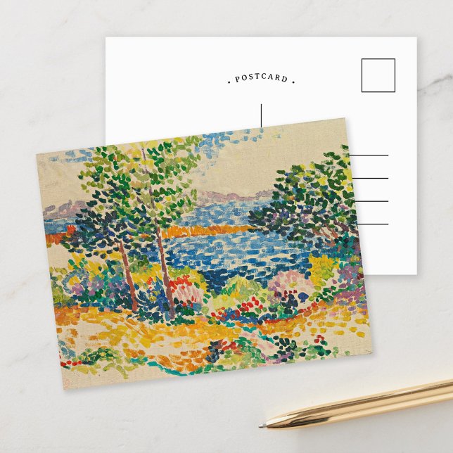 Postal Orilla del mar en el Mediterráneo | Henri-Edmond C (Subido por el creador)