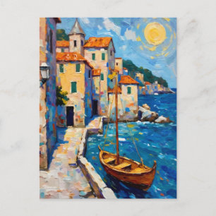 Postal Orilla del mar en Europa