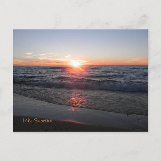 Postal orilla superior del lago (Anverso)