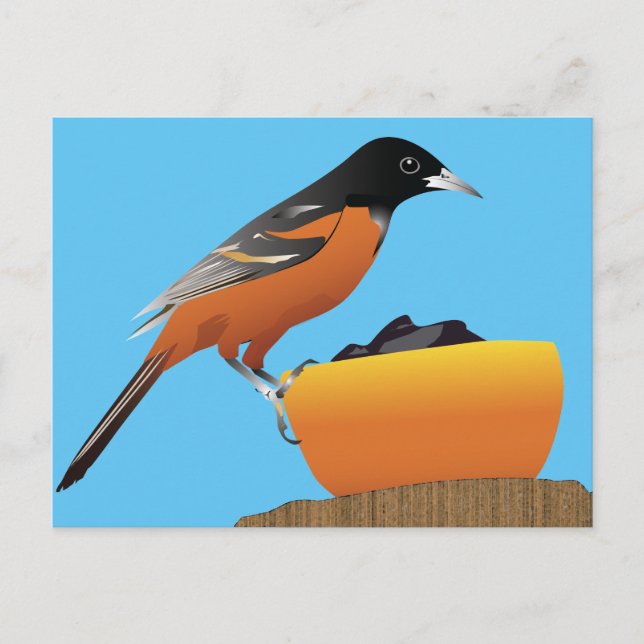 Postal Oriole (Anverso)