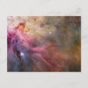 Postal Orion Nebula Hubble Space