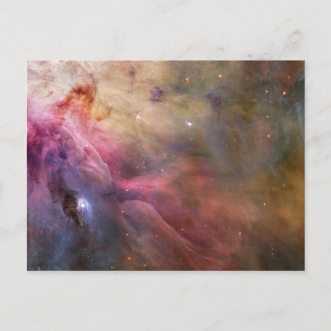 Postal Orion Nebula Hubble Space (Anverso)