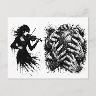 Postal Orkney Ba T‑Shirt (Haunted‑Ink Edition)